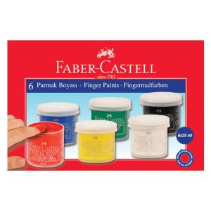 Faber Castell Parmak Boyası 6 Renk