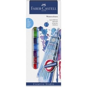 Faber Castell Sulu Boya Tüp 12 renk 12 ml tüp