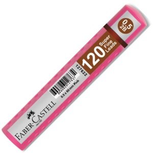 Faber Castell Grip Min Kalem Ucu 0.5 mm 2B 120'li Pembe Tüp