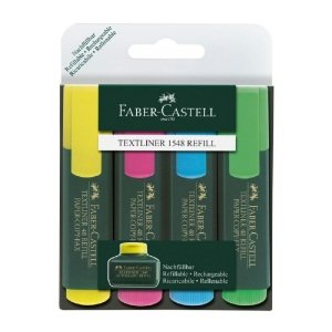 Faber Castell Fosforlu Kalem Seti 1548 4'lü