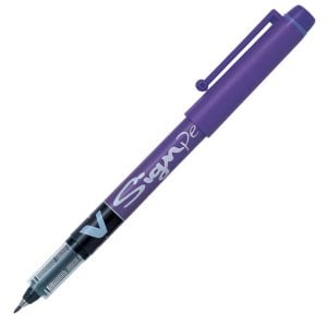 Pilot V SignPen İmza Kalemi Mor