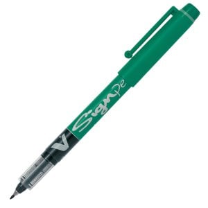 Pilot V SignPen İmza Kalemi Yeşil