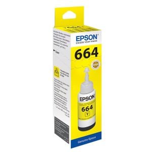 Epson T664 Sarı Renkli Mürekkep Kartuş