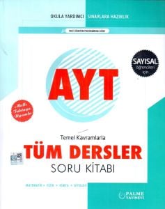 Palme Yks Ayt Tüm Dersler Sayısal Soru Bankası