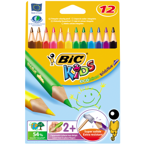 Bic Kuru Boya Evolution Üçgen Jumbo 12 Lİ 829735