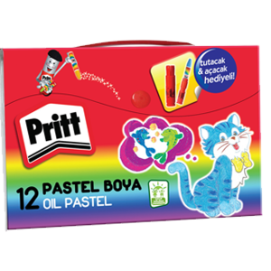 Pritt Pastel Boya Çantalı 12 Renk