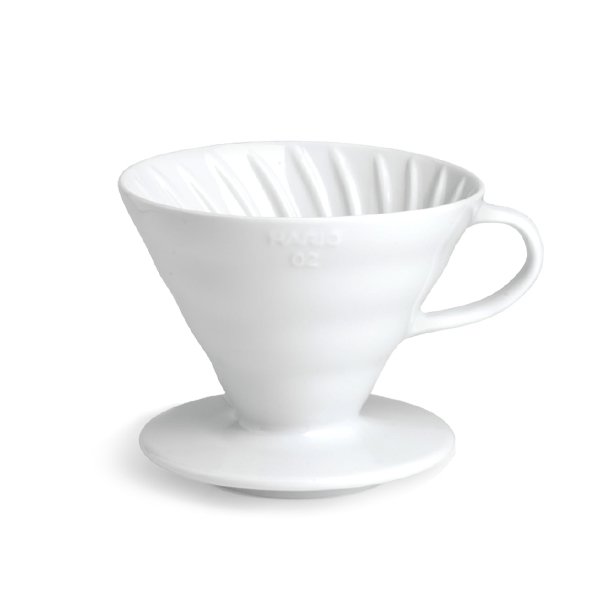 Hario V60 02 Dripper (White Ceramic) - Hario V60 02 Dripper (Beyaz Seramik) Hario V60 02 Dripper (White Ceramic) - Hario V60 02 Dripper (Beyaz Seramik)