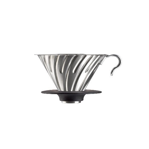 Hario V60 02 Metal Dripper - Hario V60 02 Paslanmaz Çelik Dripper (Gümüş Gri) Hario V60 02 Metal Dripper - Hario V60 02 Paslanmaz Çelik Dripper (Gümüş Gri)