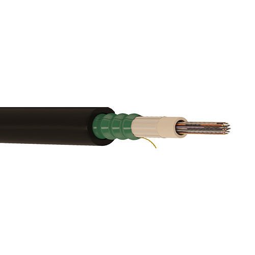 Reçber 24 Fiberli Single Mode Merkezi Tüplü Çelik Zırhlı PE Dış Kılıf FO Kablo Fiber Optik Kablo - 100 Metre Fiyatı