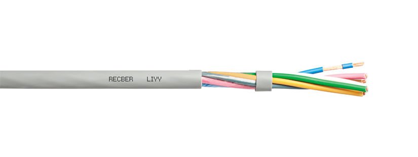 Reçber LIYY 5x0,22mm2 Sinyal Ve Kontrol Kablosu - 100 Metre Fiyatı