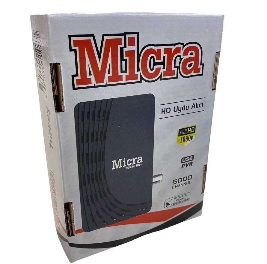 Micra Turbo HD Uydu Alıcısı, uydu cihazı, televiyon hd uydu cihazı, hd uydu cihazı