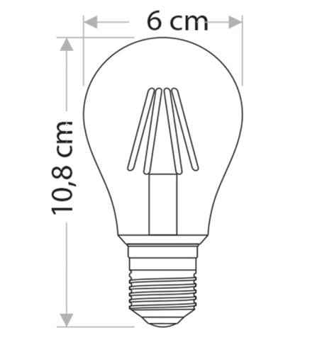 Cata 6W Led Ampul Günışığı - Rustik E27 Duy