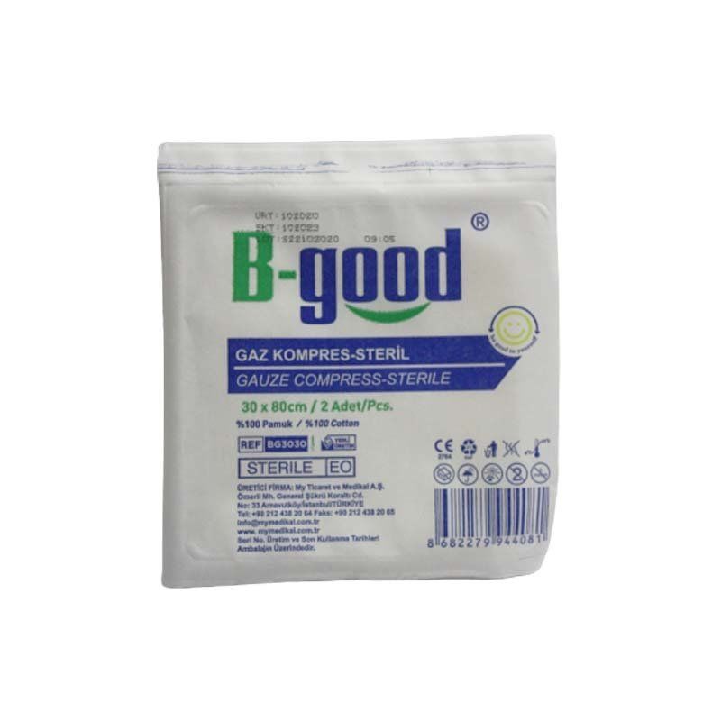 B-Good Steril Gaz Kompres 30x80cm 2 Adet