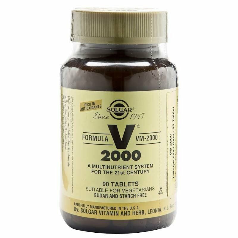 Solgar Vm-2000 Multivitamin 90 Tablet