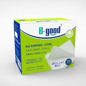 B-Good Gaz Kompress Steril 7,5 Cm X 7,5 Cm 5 Adet