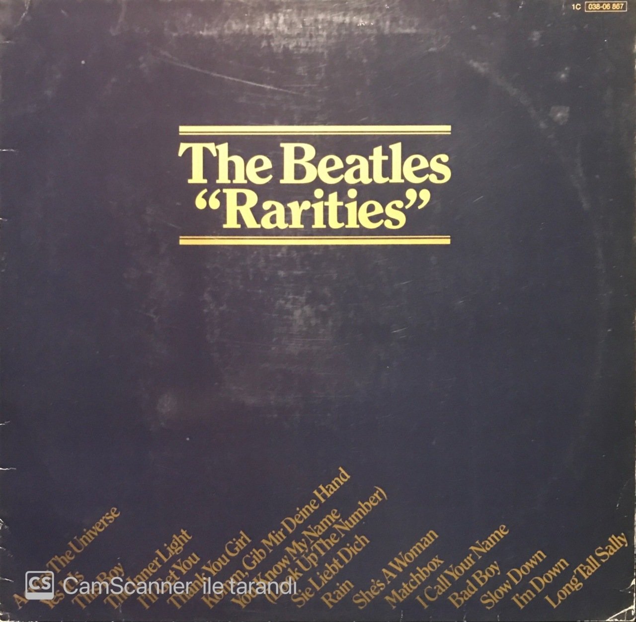 The Beatles Rarities LP Plak