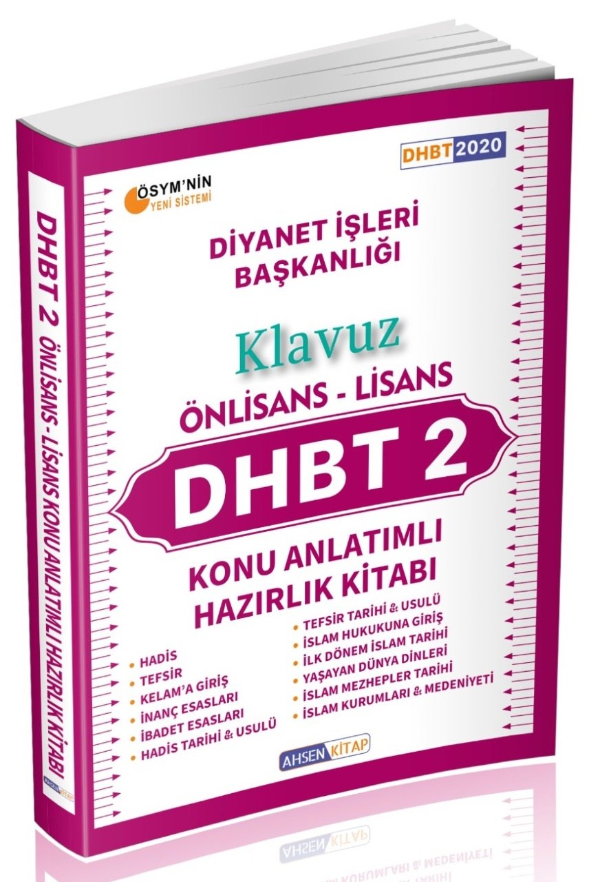 2020 Dhbt Ahkam Serisi Tum Adaylar Tamami Cozumlu Soru Bankasi Ddy Yayinlari 9786059836845