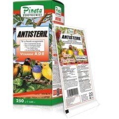 Pineta Zootecnici Antisteril Çifleşme, Verimlilik ve Kuşların Ötüm İçin A,D ve E 250ml