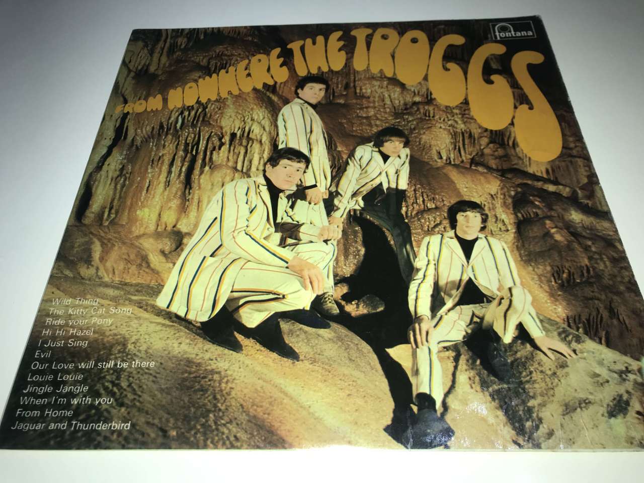 The Troggs From Nowhere Plak Satin Al