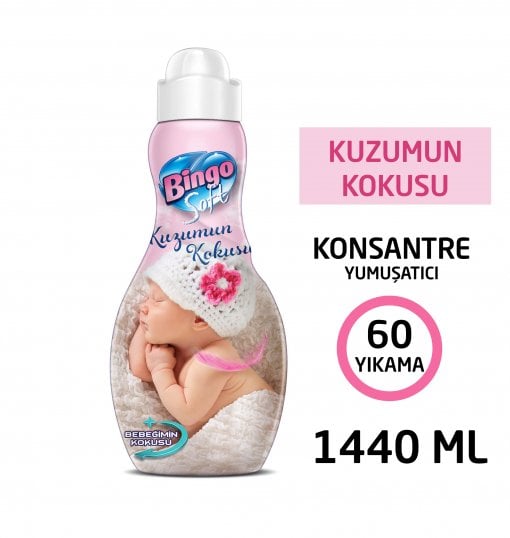 Bingo Soft Konsantre Yumusatici 1440 Ml Sensitive Migros