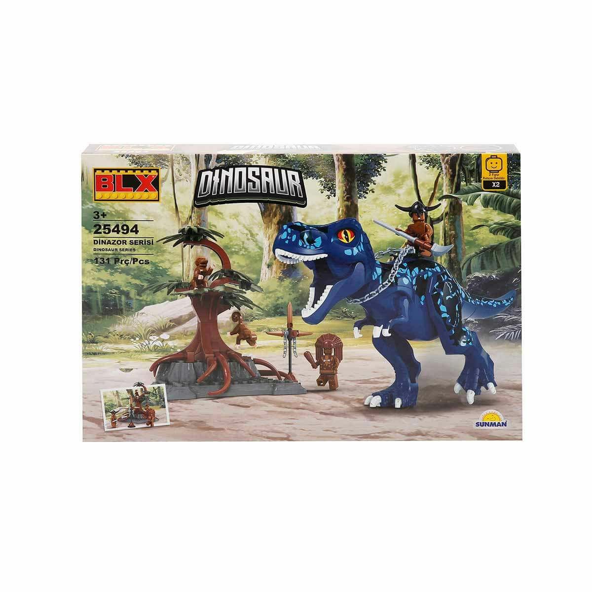 3226 BLX Dinosaur Dinozor ve Savaşçılar 131 Parça 25494