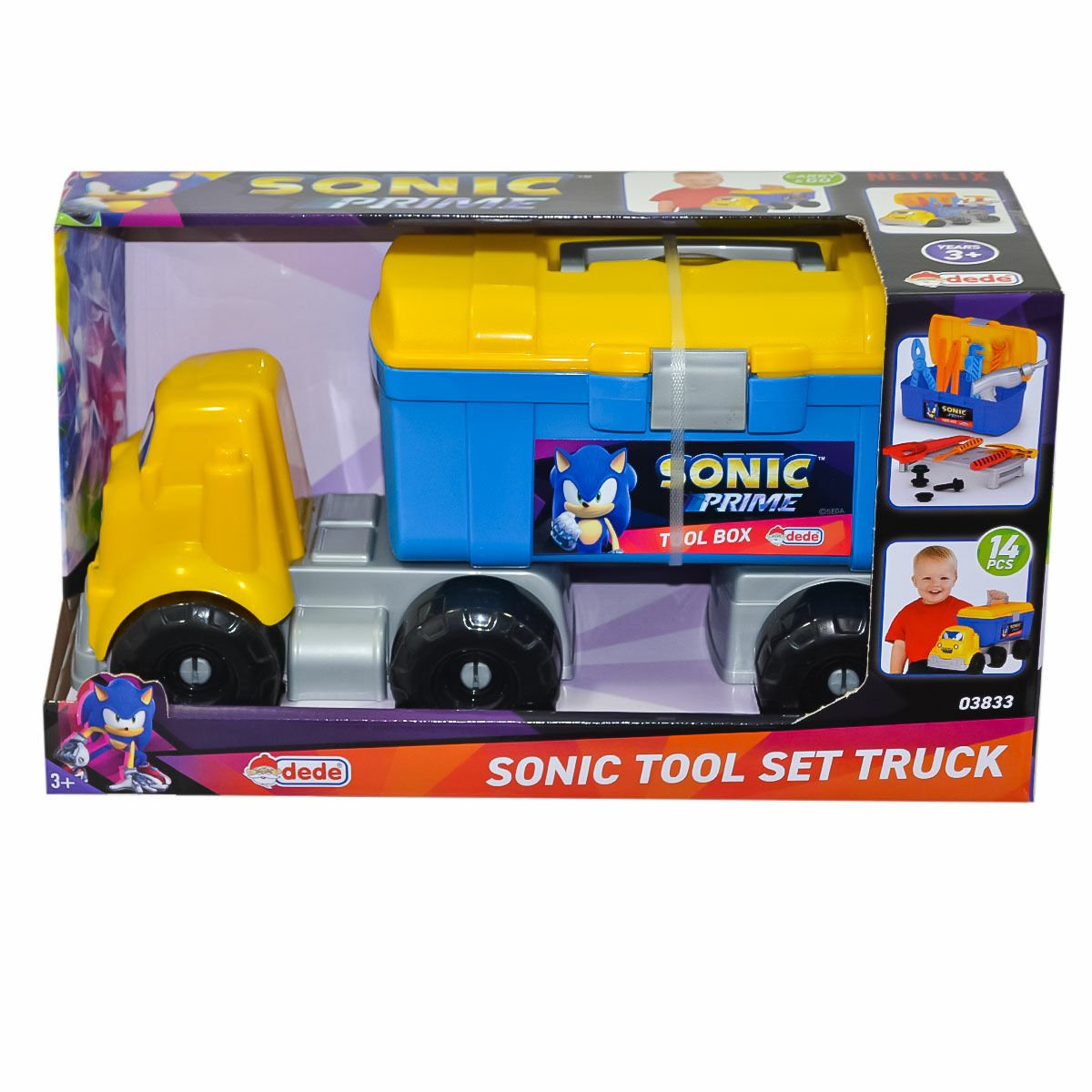 03833 Sonic Tamir Set Tır - Fen Toys