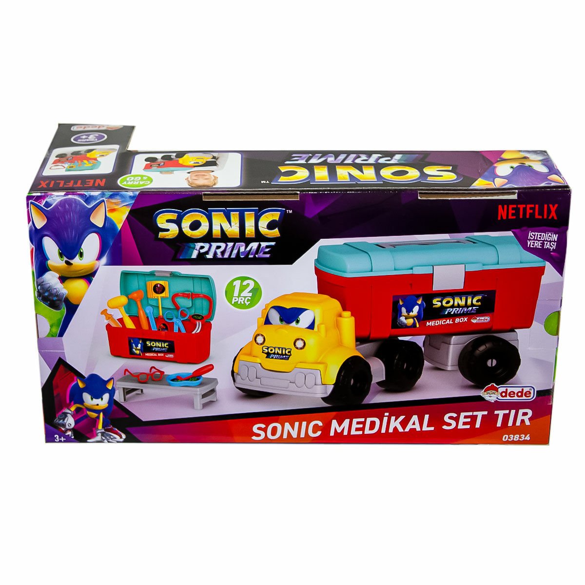 03834 Sonıc Medikal Set Tır - Fen Toys