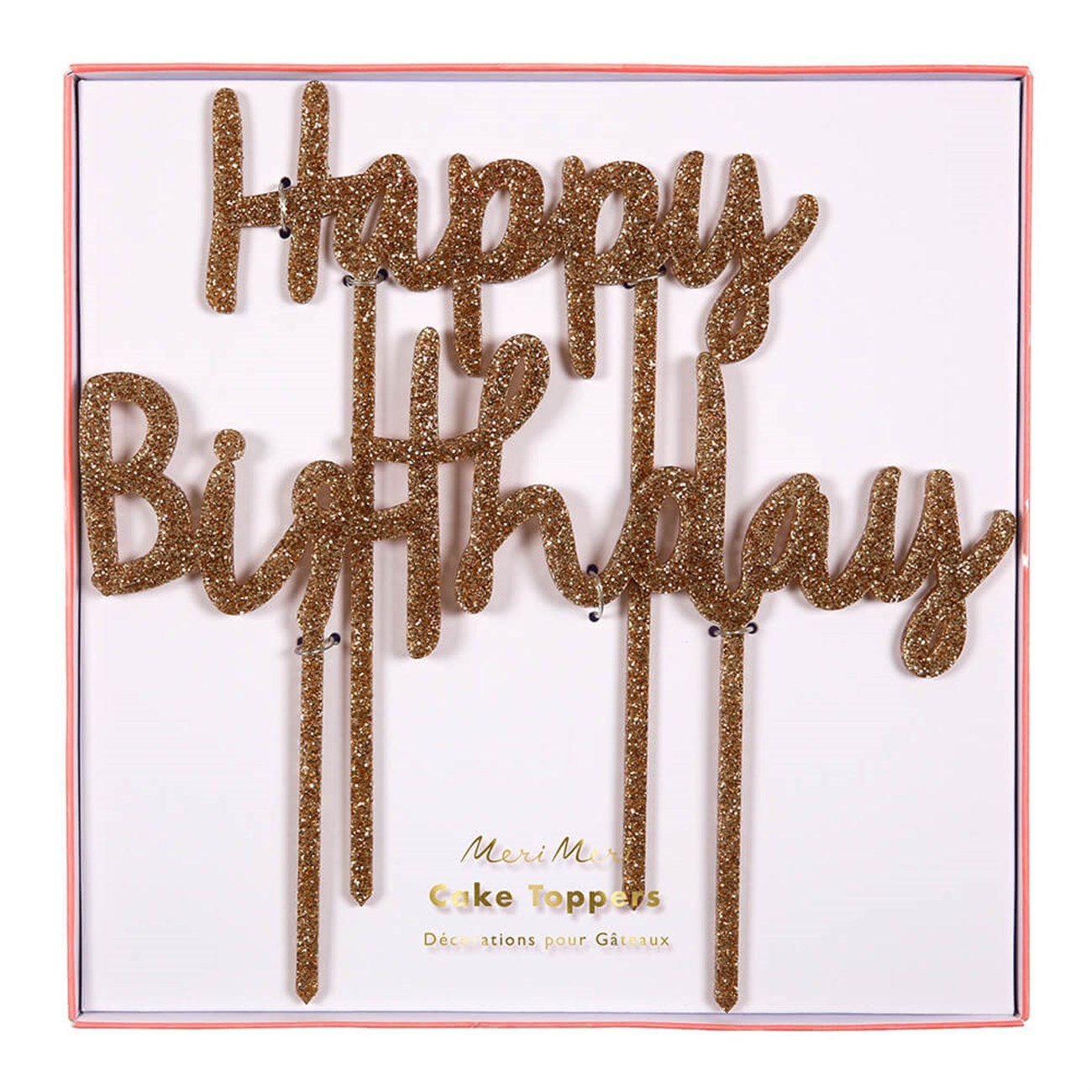 Meri Meri Happy Birthday Pasta Süsü
