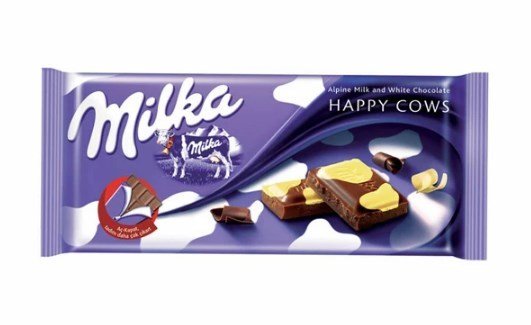 Milka Happy Cows Benekli Çikolata 100 Gr
