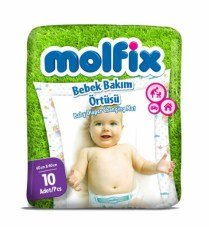 Molfix Bebek Bakim Ortusu 60x60 Cm 10 Lu