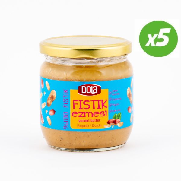 Dola Glutensiz Fıstık Ezmesi Şekersiz 320 Gr.