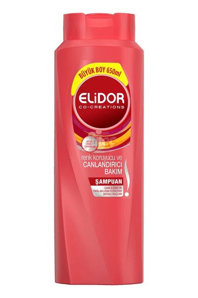 Elidor Boyali Saclar Icin Renk Koruyucu Sampuan 650 Ml Elidor