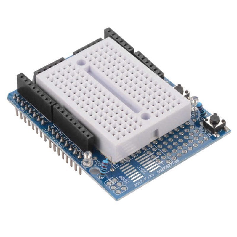 Arduino UNO R3 Proto Shield Kit with Mini Breadboard Buy 2,28 USD ...
