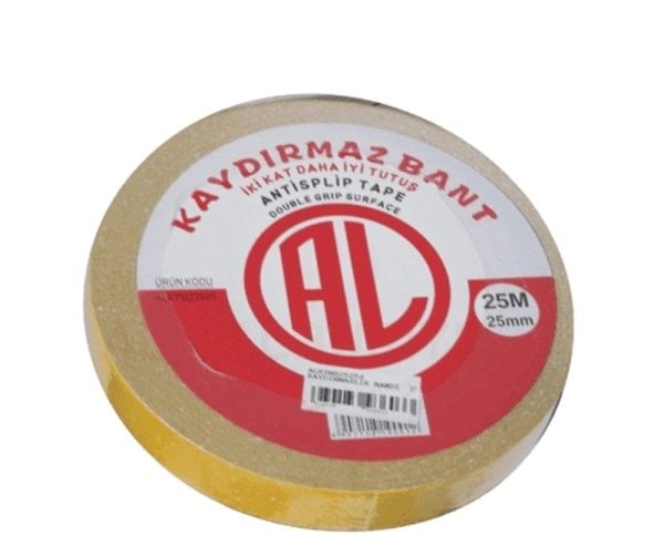 Al KAYDIRMAZLIK BANDI SARI 25 MM 25 MT - ALKYMZ2525S