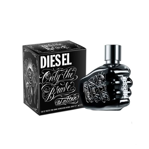 diesel only the brave tattoo gift set 50ml