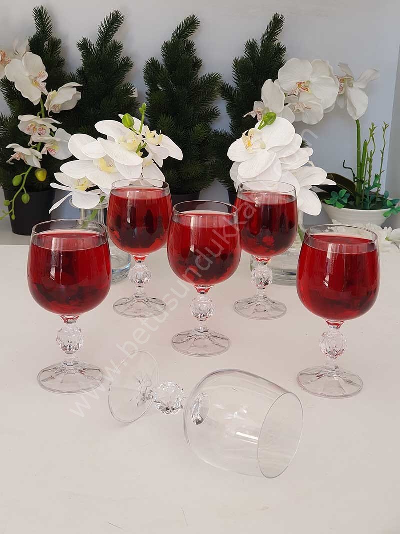 6�lı Kahve Yanı Kadeh Sterna 190 ml