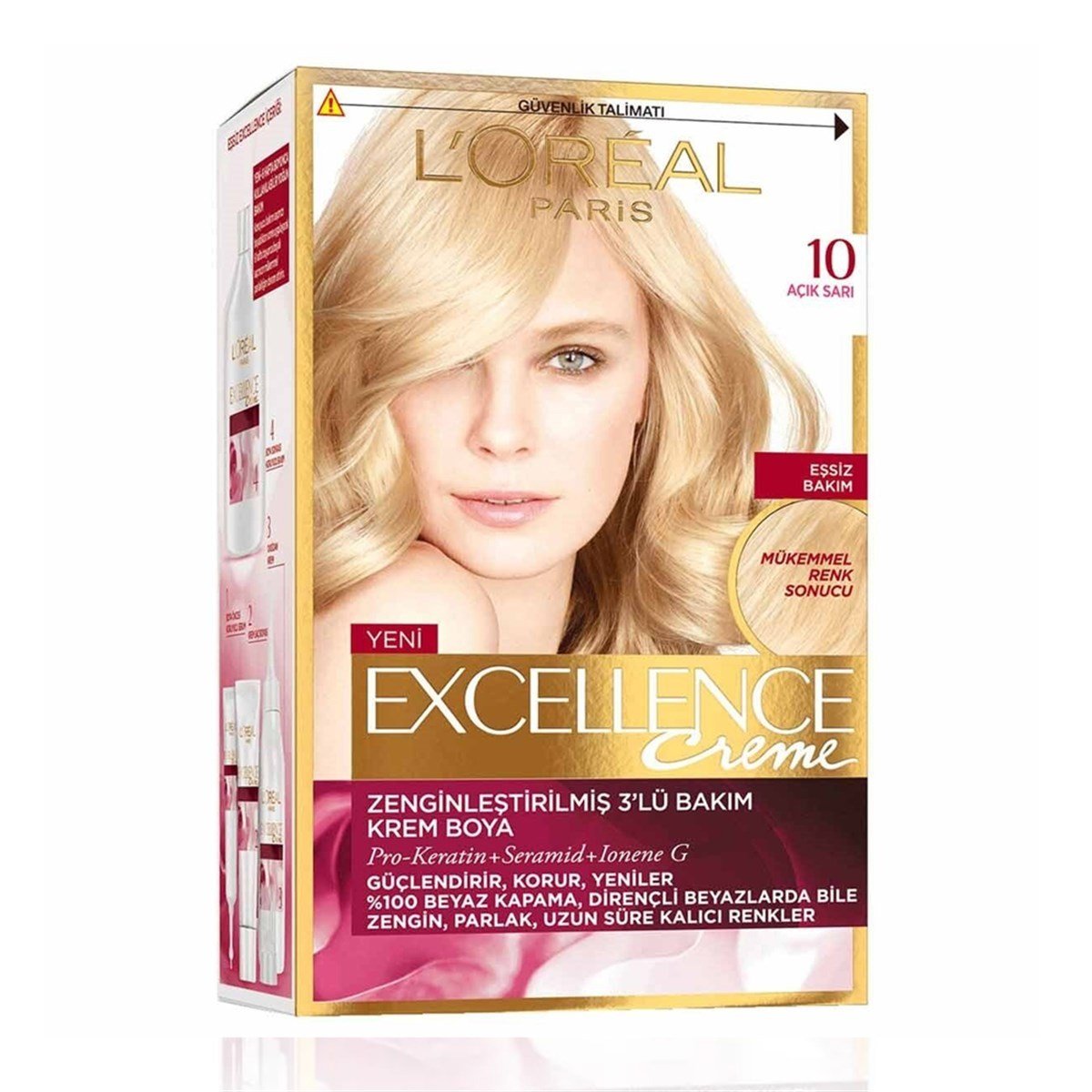 L'Oreal Excellence, 10 Extra ;Light blonde