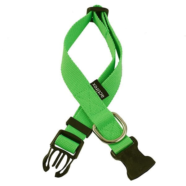 Actirex Neon Ayarlı Köpek Göğüs Tasması Yeşil S 1.5x35-50 Cm