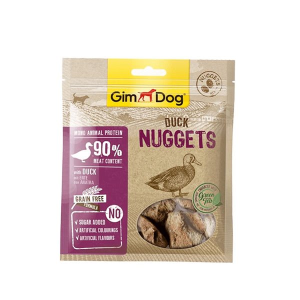 Gimdog Nuggets Tahılsız Ördekli Köpek Ödülü 55 Gr