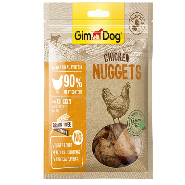 Gimdog Nuggets Tahılsız Tavuklu Köpek Ödülü 55 Gr