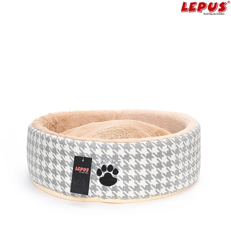 Lepus Sünger Köpek Yatağı Gri 50x17h cm