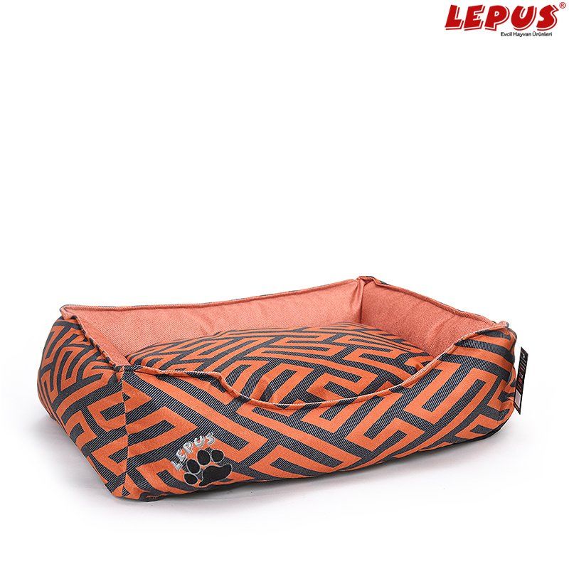 Lepus Premium Köpek Yatağı Taba L 75x60x24h cm