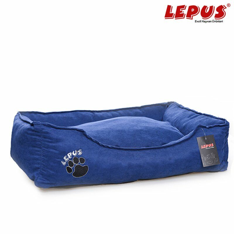 Lepus Soft Köpek Yatağı Lacivert Xl 92x68x27h cm