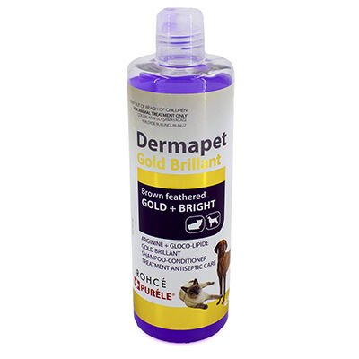 Purele Dermapet Sarı Kahverengi Irk Kedi Ve Köpek İçin Dermatolojik Etkili Kremli Şampuan 450 Ml