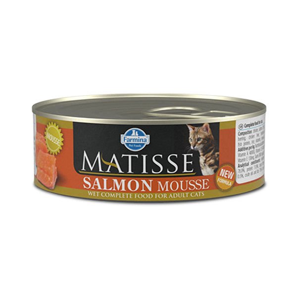 Matisse Somon Balıklı Kıyılmış Kedi Konservesi 85 Gr