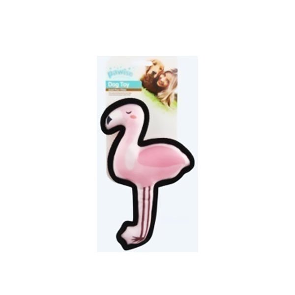 Pawise Tropic Toy Flamingo Köpek Oyuncağı Pembe