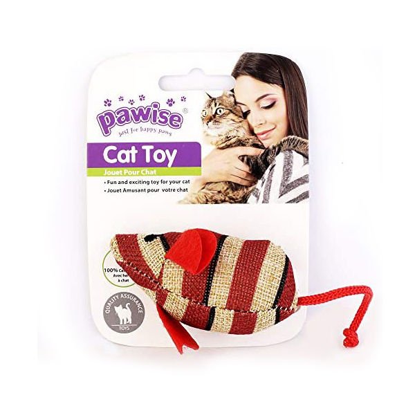 Pawise Striped Cat Toy Fare Kedi Oyuncağı Renkli
