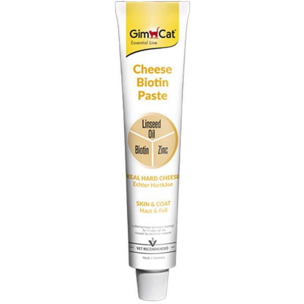 Gimcat Cheese Paste Peynirli Biotin Kedi Macunu 50 gr (EL)