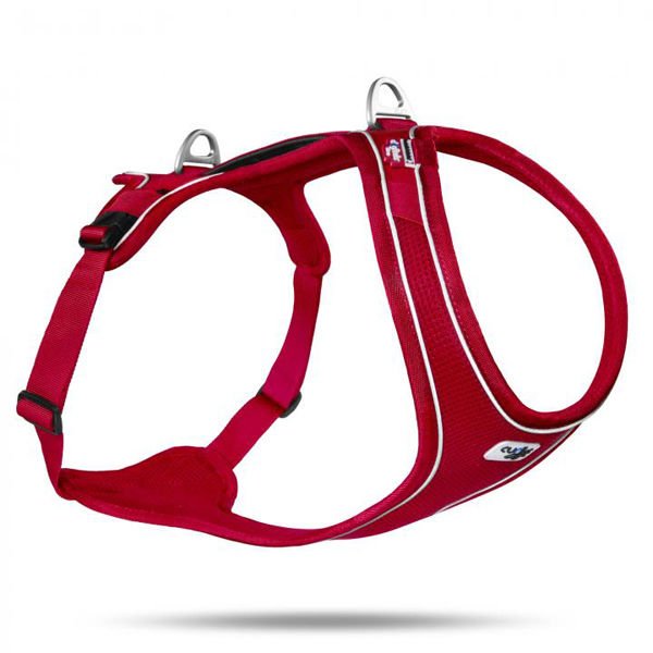 Curli Belka Comfort Harness Köpek Göğüs Tasması Kırmızı M 66-70x48 Cm