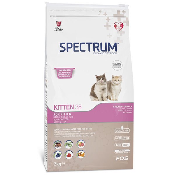 Spectrum Kitten38 Hipoalerjenik Tavuklu Yavru Kedi Maması 2 Kg